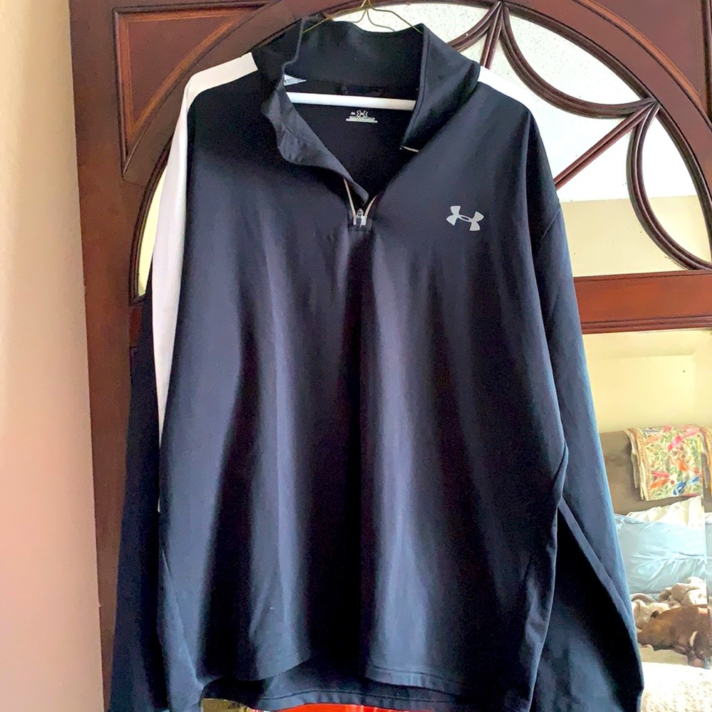 UNDER ARMOUR men’s black sport top XL